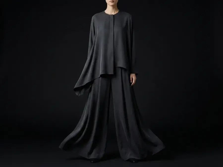 Cupro Asymmetric Set