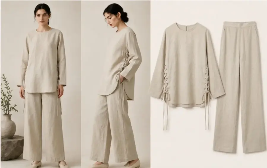 Side-Laced Shirt colour and construction options